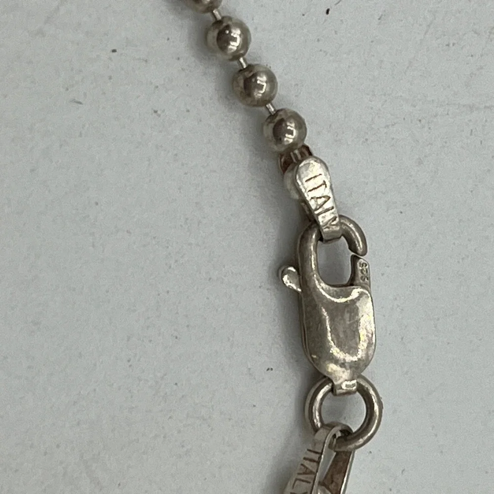Silver 925 Ball Bead Chain Birthstone Kids Charm‎ Pendants Aug Feb. Dec Necklace